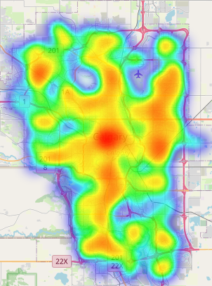 Calgary Pedestrian-Traffic Incidents in March – 1729 Analytics